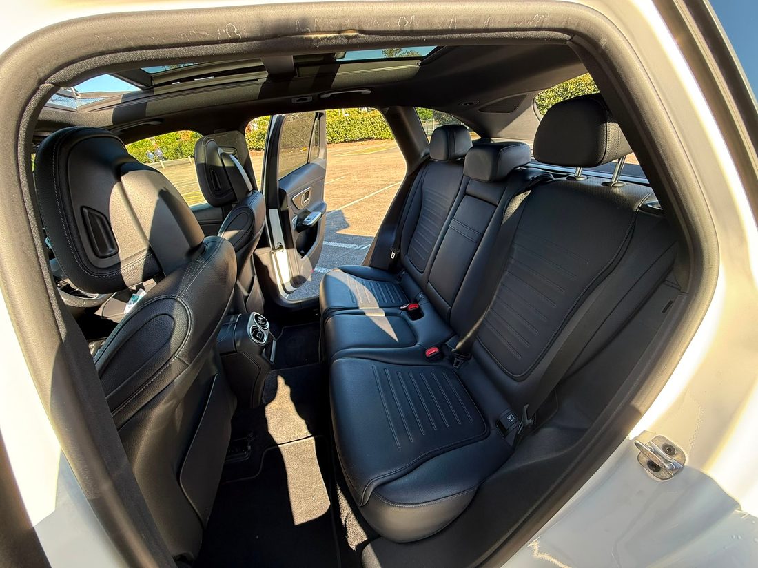 GLC 300 rear passenger seats