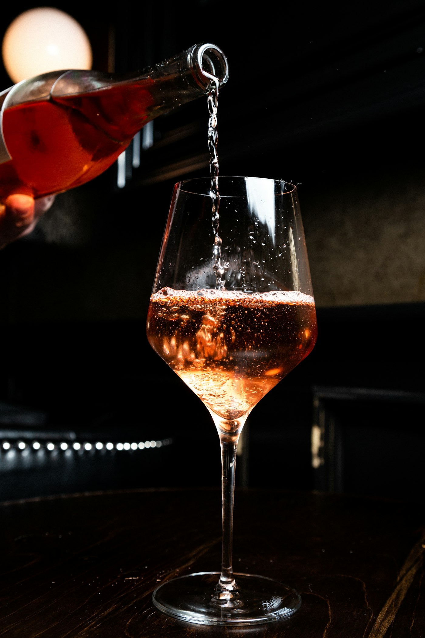 Wine being poured at a Hunter Valley cellar door